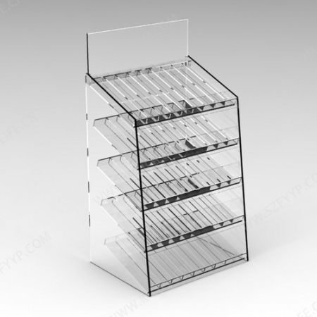 Acrylic display rack