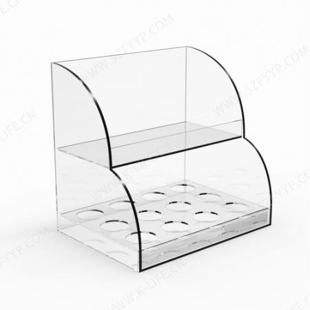 Acrylic display rack