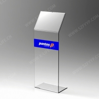 Acrylic desktop pedestal