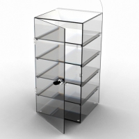 Acrylic display cabinet